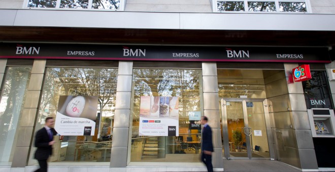 Oficinas de BMN en Madrid. EFE