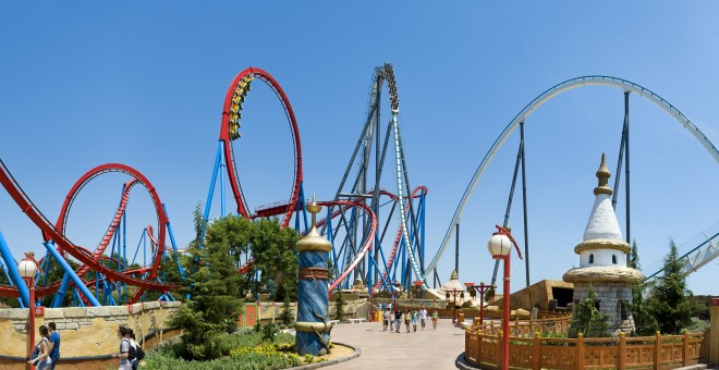 Port Aventura, una de les grans atraccions turístiques de la zona.