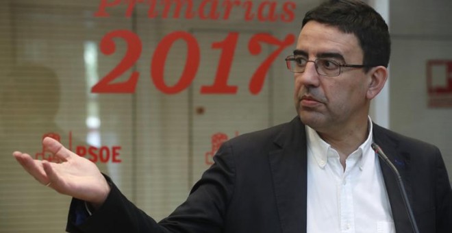 Mario Jiménez, portavoz de la gestora del PSOE./EFE