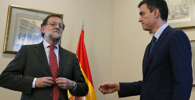 Rajoy y Sánchez.