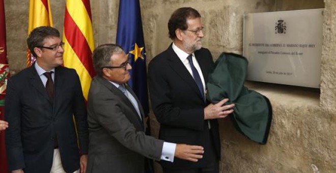 Inauguració del Parador Nacional de Lleida. EFE/Diego Crespo