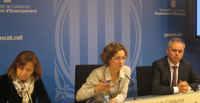 La secretaria de Enseñanza de la Generalitat, Maria Jesús Mier.- EP
