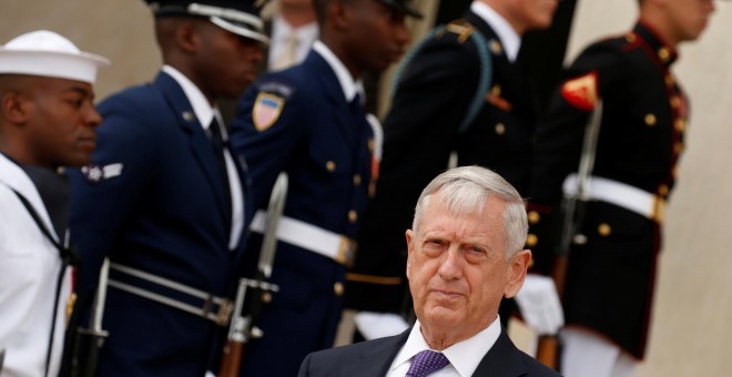 El secretario de Defensa de Estados Unidos, James Mattis.- REUTERS