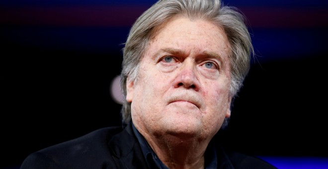 Stephen K. Bannon, jefe de estrategia del presidente Trump. / REUTERS