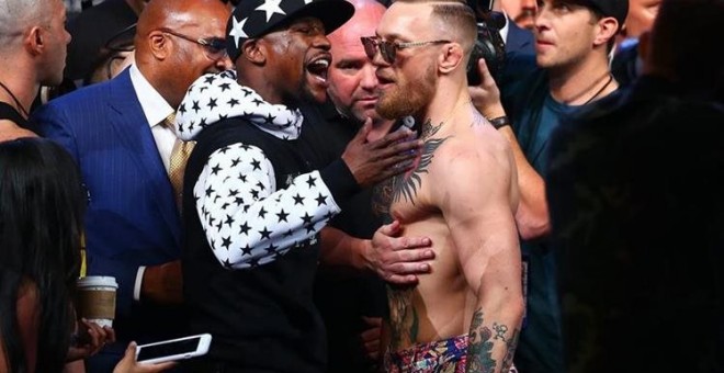 Mayweather con McGregor