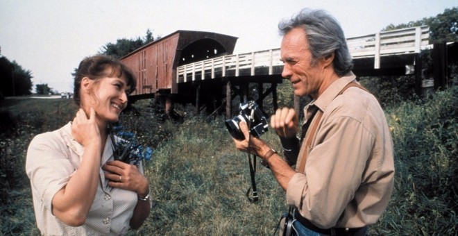 Fotograma de 'Los puentes de Madison' (1995) de Clint Eastwood.