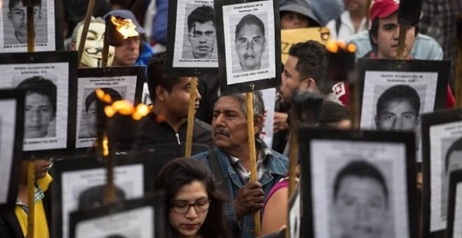 Otra de las manifestaciones contra la actuación del Gobierno mexicano / EUROPA PRESS