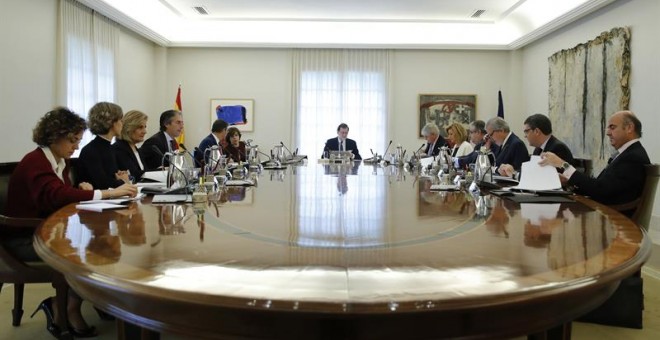Reunió extraordinària del Consell de Ministres per decidir l'aplicació de l'article 155 de la Constitució a Catalunya / EFE