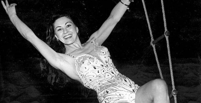 Fallece la trapecista de circo María Cristina del Pino Segura, 'Pinito del Oro'. / EFE