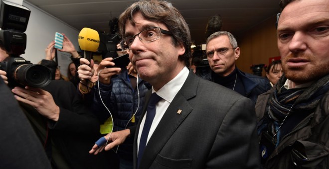 Puigdemont, en Bruselas hace unos días. REUTERS/Eric Vidal