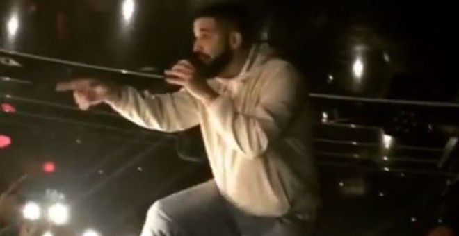 El rapero Drake expulsa de su concierto a un hombre que estaba manoseando a las mujeres. / Instagram
