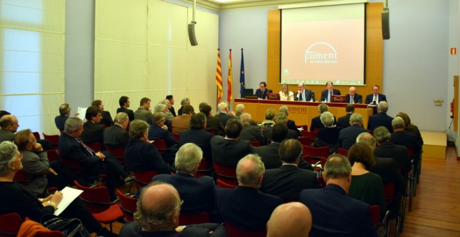 Reunió de la Junta de Foment del Treball. / FOMENT DEL TREBALL