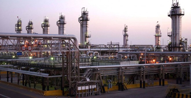 Vista de las instalaciones de Abqaiq de la petrolera estatal audía Aramco. REUTERS