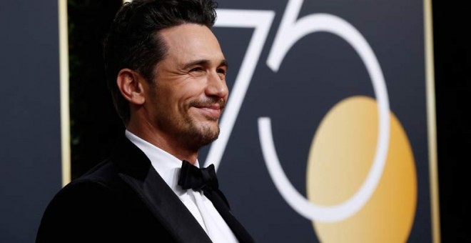 James Franco en la 75ª edición de los Globos de Oro. | MARIO ANZUONI (EFE)