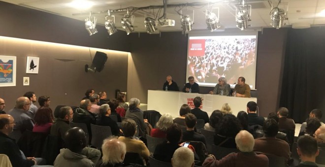 Debat sobre municipalisme organitzat al Centre Cívic del Barri Vell de Girona, pel Comú de Girona / P.D.