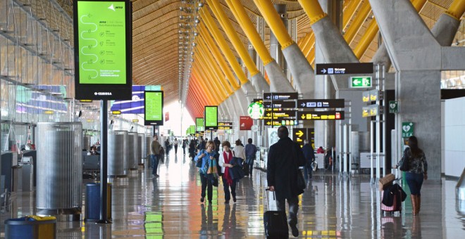 Zona de embarque de la Terminal T4 del Aeropuerto Adolfo Suárez Madrid-Barajas