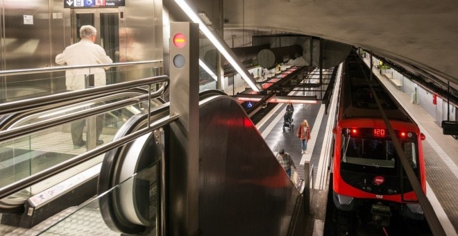 Una imagen del metro de Barcelona.- EP