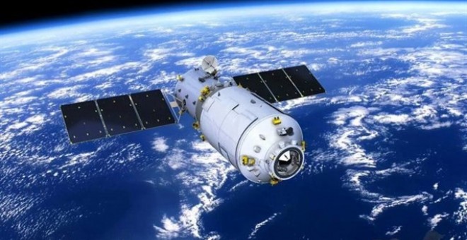 La estación espacial china Tiangong 1. EUROPA PRESS