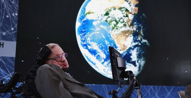 Fotografía de archivo del físico Stephen Hawking.