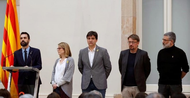 Acte institucional al Parlament de Catalunya / EFE Alberto Estévez