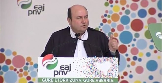 El President del Partit Nacionalista Basc, Andoni Ortuzar / Europa Press