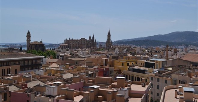 Vista del districte Centre de Palma, un dels més cars de l'Estat en quant a preu del lloguer. / Europa Press.