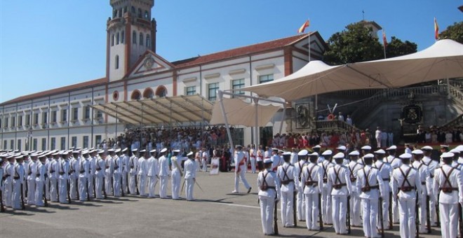 Imagen de la Escuela Naval Militar de Marín, en una foto de Archivo de 2017. EUROPA PRESS