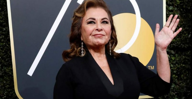 La actriz Roseanne Barr, en una imagen tomada el pasado mes de enero en la entrega de los Globos de Oro. (REUTERS)