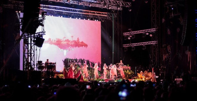 Björk en el mayor de los escenarios, del Primavera Sound / Lorenzo Lasagna