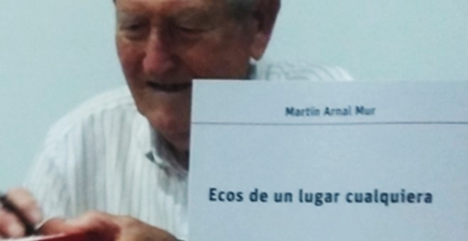 Martín Arnal, el último maquis aragonés, escribe estos días el epílogo de sus dos libros de memorias / Araifo.org