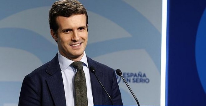 El vicesecretario de Comunicación del PP, Pablo Casado - EFE