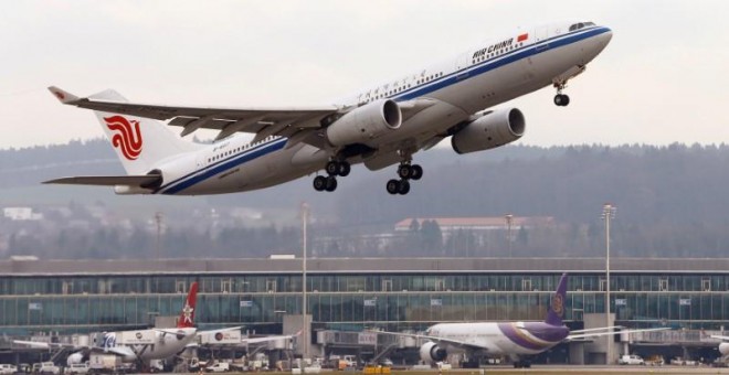 Un avión de la compañía Air China.- REUTERS/ARCHIVO