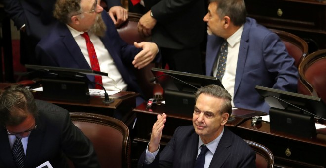 La decisión está en manos del Senado,que votará durante la jornada de este miércoles sobre el Proyecto de Ley de Interrupción Voluntaria del Embarazo (IVE) / REUTERS - Marcos Brindicci