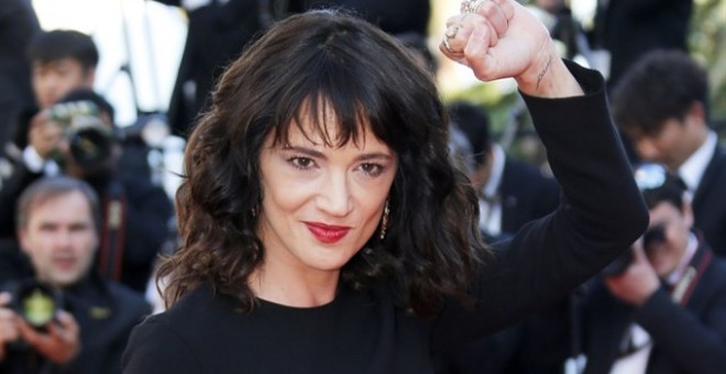 La actriz y directora Asia Argento, una de las primeras que el pasado año acusó a Harvey Weinstein y abanderada del movimiento #MeToo. / Reuters