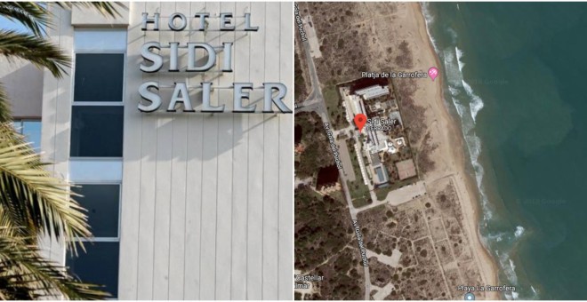 La licencia de actividad del hotel ha quedado obsoleta por exceder la altura permitida - EFE / Google Maps