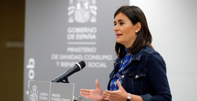 La hasta ahora ministra de Sanidad, Carmen Montón. - EFE