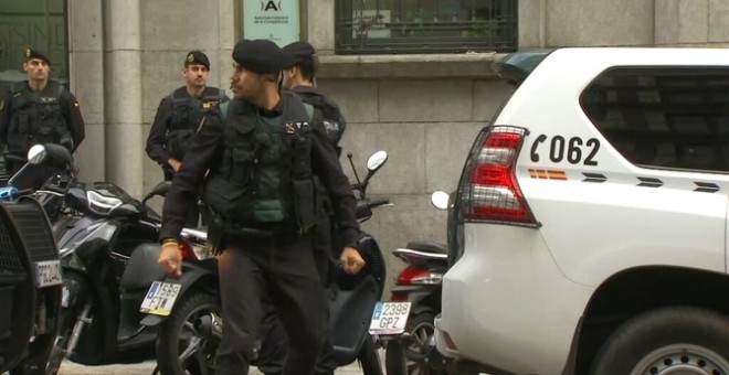 La Guàrdia Civil registra la seu de l'Autoritat Catalana de la Competència pel cas 3%. CCMA