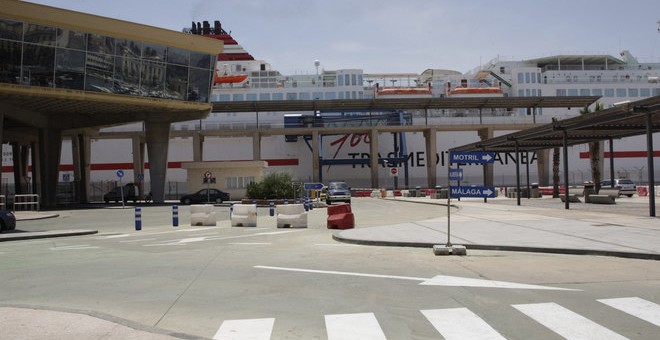 El puerto de Melilla, en una foto de archivo. / EFE