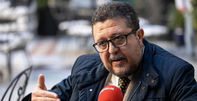 Franciso Serrano, presidente del Grupo de Vox en la Cámara de Andalucía.