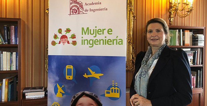 La ingeniera doctora Sara Gómez está orgullosa de dirigir el proyecto Mujer e Ingeniería de la RAI. PÚBLICO