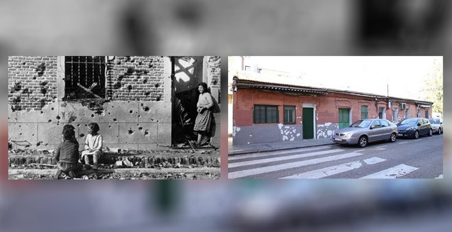 La casa de Vallecas, calle Peironcely, 10. Robert Capa/Europa Press