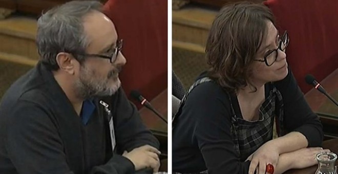 El tribunal del 'procés' actúa penalmente contra Baños y Reguant tras negarse ambos testigos a responder a Vox. / TRIBUNAL SUPREMO