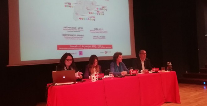 Presentació de l'informe sobre Feminicidis a Catalunya. @ProuViolencia