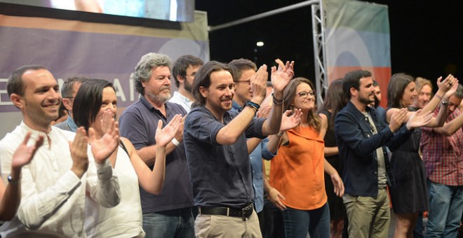 Acto de cierre de campaña de Unidos Podemos en 2016 / Daniel Gago - Podemos