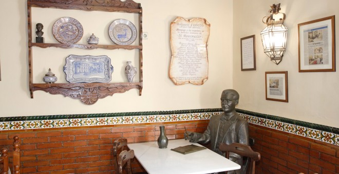Emplazamiento del desaparecido Café Alameda donde estaba situada la tertulia de El Rinconcillo.- 'UNIVERSO LORCA'