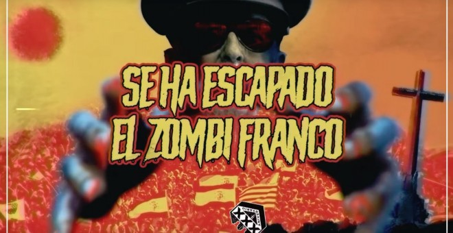 Imagen del clip del single 'Zombi Franco', que ha publicado el grupo Def Con Dos. /YOUTUBE