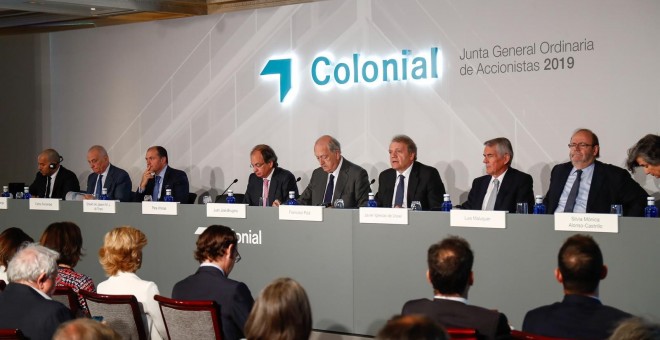 Inmobiliaria Colonial celebra su junta general de accionistas en el Hotel Villa Magna de Madrid. E.P./Óscar J.Barroso