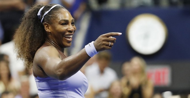 Serena Williams, en una final. / EFE/JOHN G. MABANGLO
