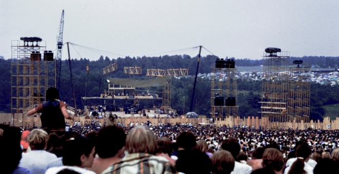 Asistentes al Festival de Música de Woodstock en agosto de 1969. REUTERS/ ©ART AIGNER AND THE MUSEUM AT BETHEL WOODS