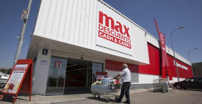 Uno de los centros de Max Descuento, el formato cash & carry procedente de El Arbol. E.P.